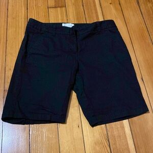 J. Crew- Bermuda Shorts- Black. Size 2